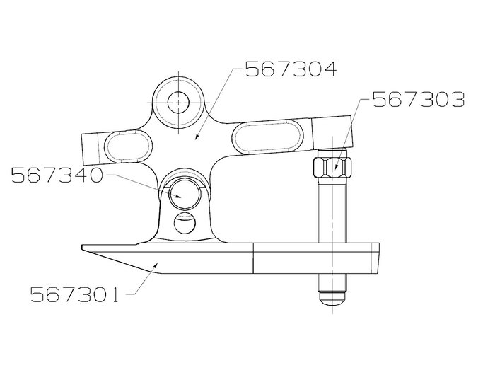 Extracteur de Rotules 19X55 Extracteur de Rotules 19X55